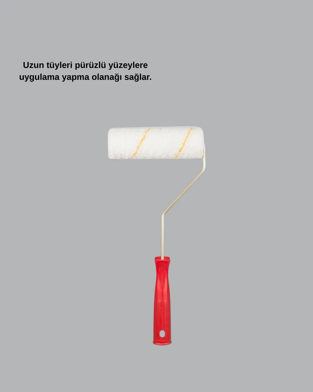 5’li Mini Rulo Boya Seti Duvar Tavan Emülsiyon Uygulama