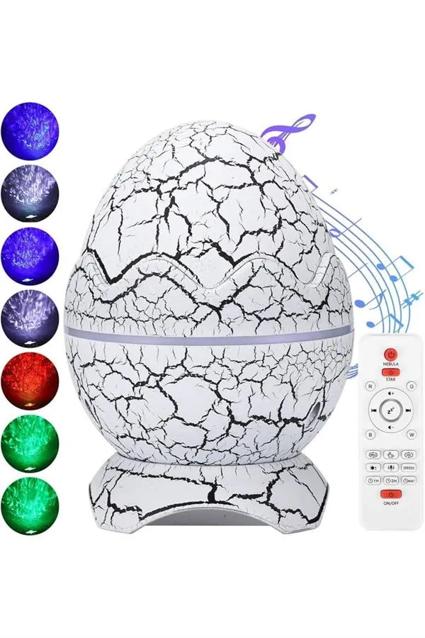 Gece Lambası Yumurta Işık Speaker Yeni Nesil Dinozor Yumurtası Görünümlü