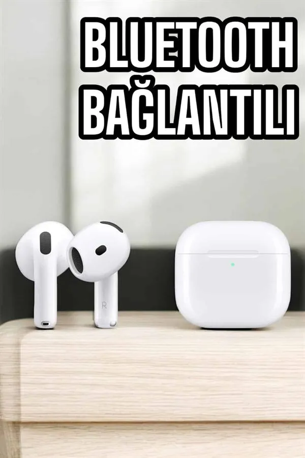 4.Nesil Kaliteli TWS Android ve İOS Uyumlu Mikrofonlu Kulaklık