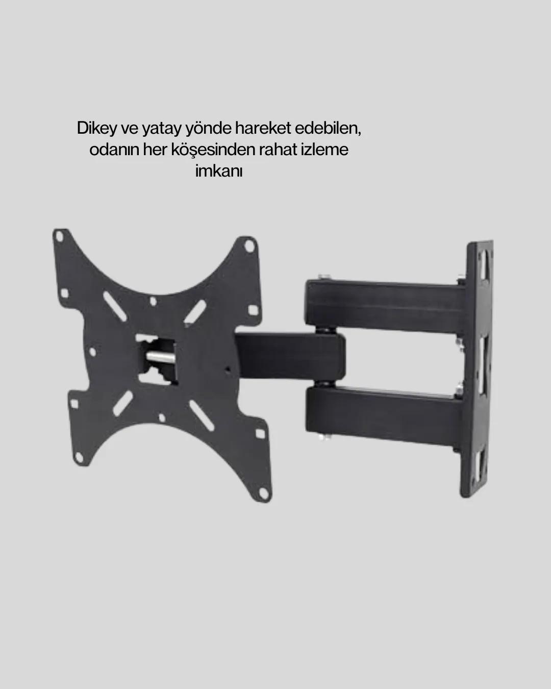 Hareketli TV Duvar Askı Aparatı 22–49 İnç Uyumlu