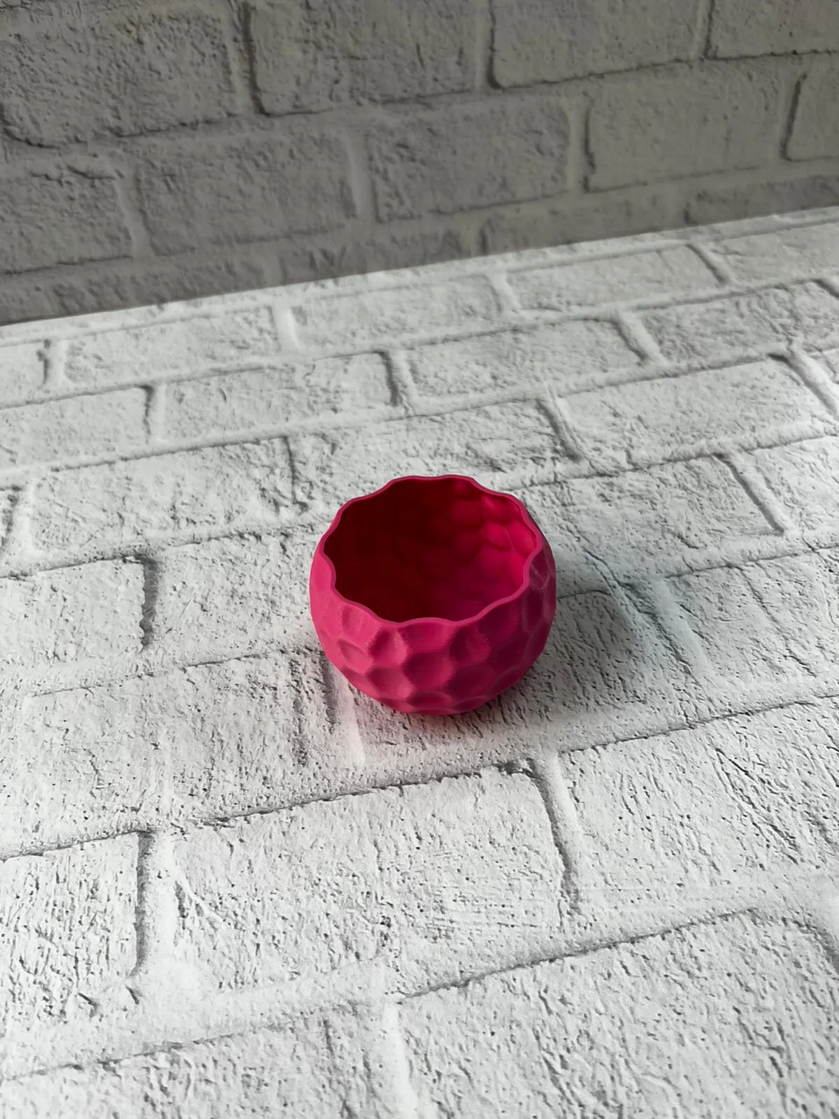 Mini Mor Dekoratif Saksı 5 cm Modern Masaüstü Bitki Saksısı