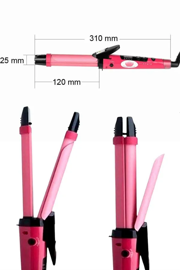 Saç Düzleştirici Ve Maşa İkili Saç Şekillendirici Tüm Saç Tiplerine Uygun