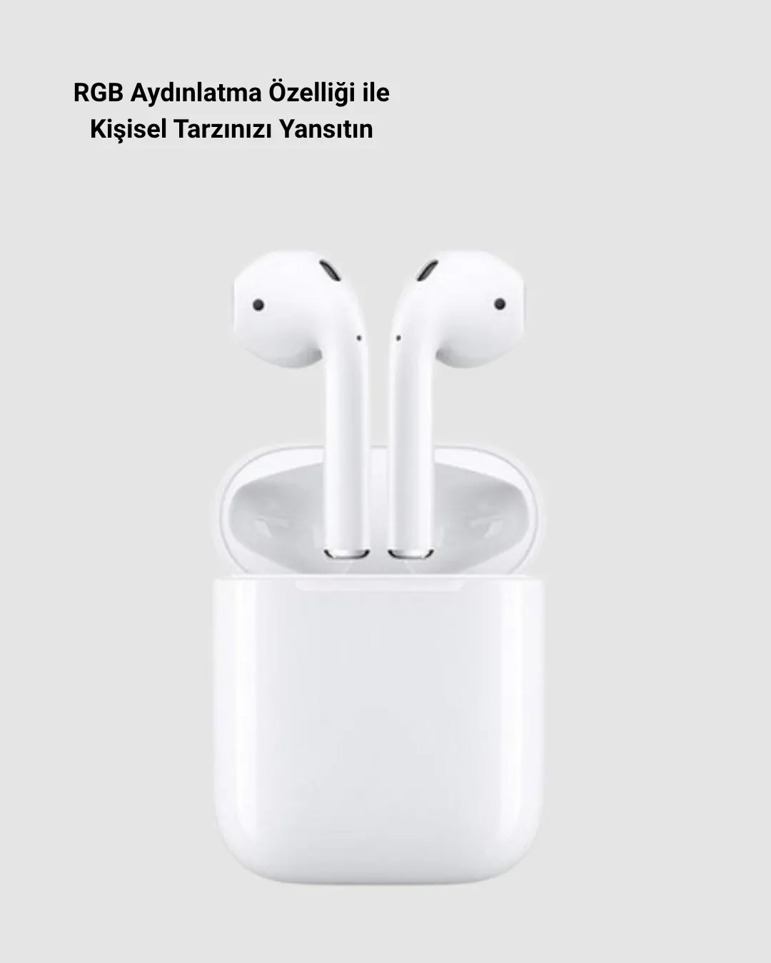 Aktif Gürültü Önlemeli RGB Işıklı Kablosuz Kulak Üstü Kulaklık