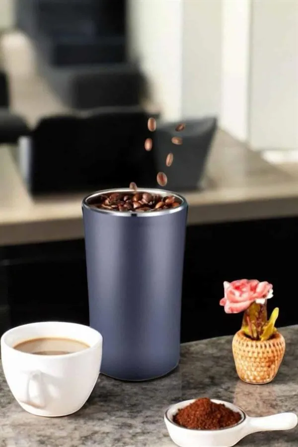 Taşınabilir Kahve & Baharat Öğütücü, Kolay Temizlenebilir ve Uzun Ömürlü Paslanmaz Çelik