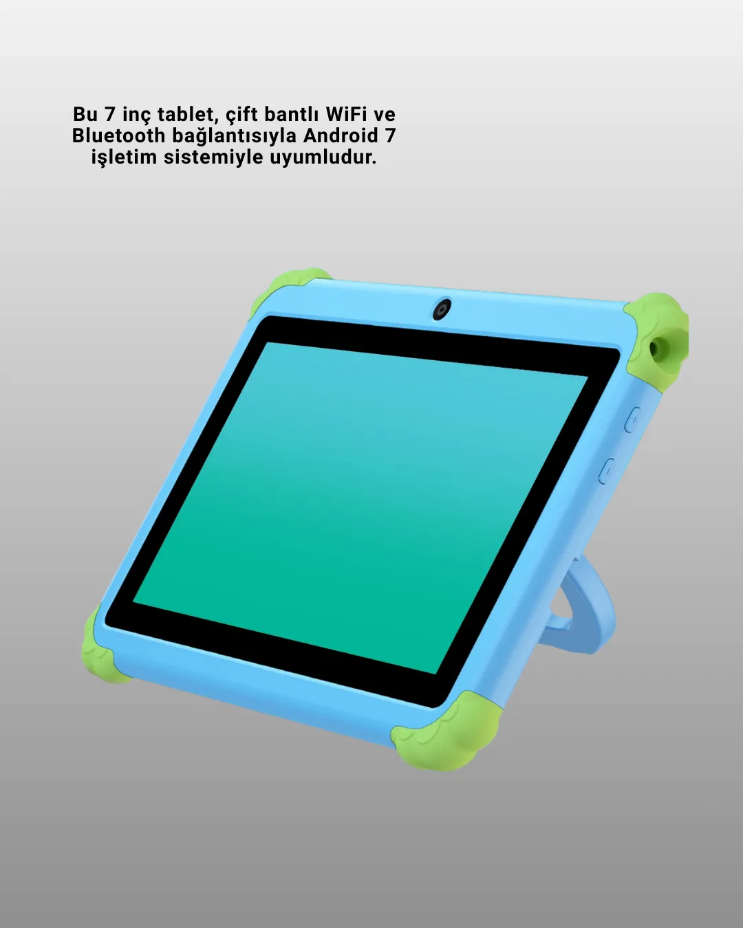 7 İnç Android Tablet WiFi Bluetooth ve Çift Kamera Destekli