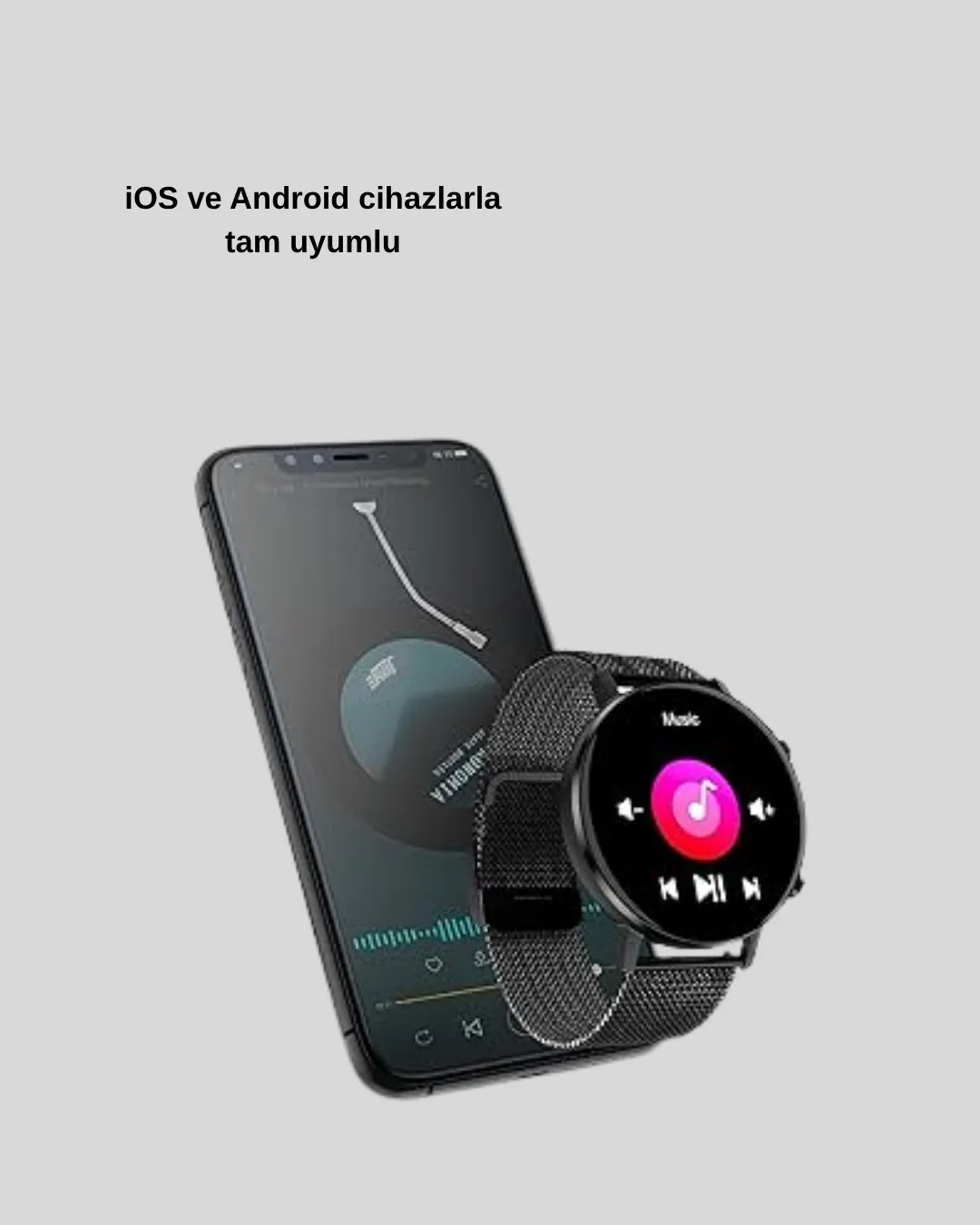 G20 Mini Akıllı Saat – Sağlık Takibi, Uzun Pil Ömrü, Dokunmatik Renkli Ekran