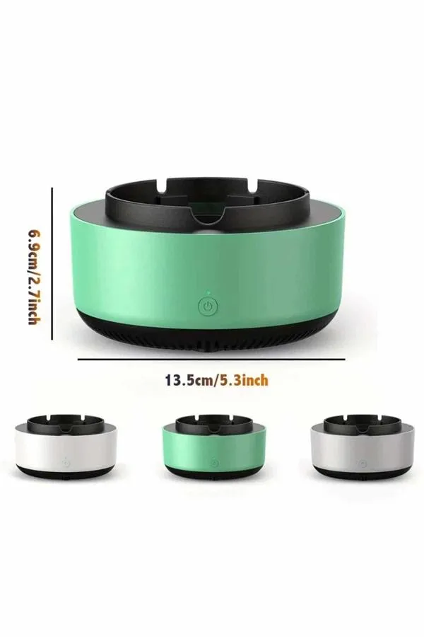 Akıllı Kokusuz Küllük Dumanı İçine Çeken Kül Tablası Hava Temizleyici