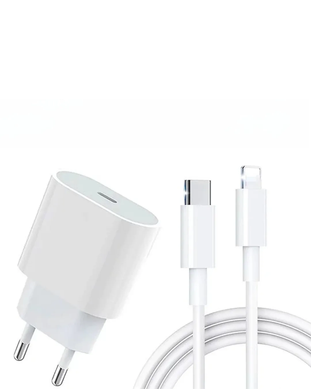 iPhone 14 13 12 11 XR XS Max 20W Lightning Şarj Adaptörü Kablo Dahil