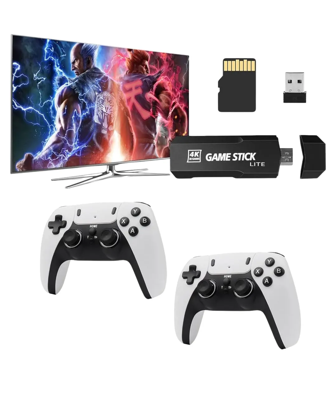 20600 Oyunlu Retro Oyun Konsolu Kablosuz Joystick