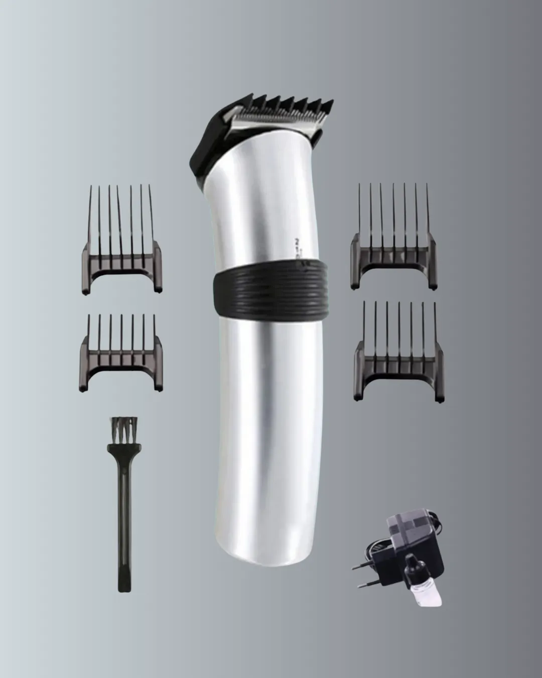 Profesyonel Erkek Tıraş Makinesi – Kablosuz, Paslanmaz Bıçaklı ve Tam Aksesuar