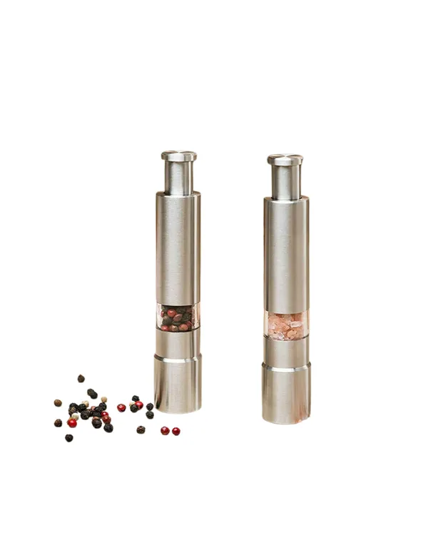 Orta Boy Kararbiber ve Tuz Öğütücü – Kolay Kullanım, Şık Tasarım