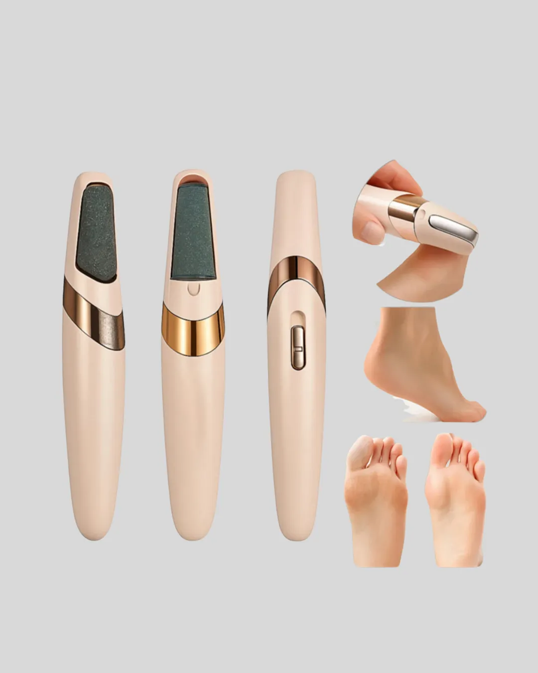 USB Şarjlı Ayak Törpüsü Nasır Temizleyici Elektrikli