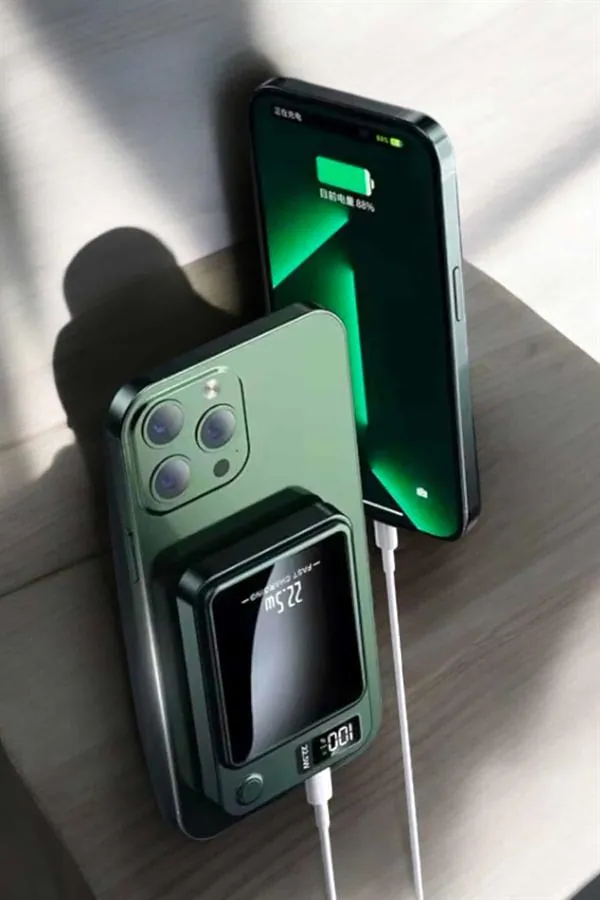 Pratik ve Taşınabilir 10.000 mAh Wireless Powerbank Hızlı Şarj Avantajı