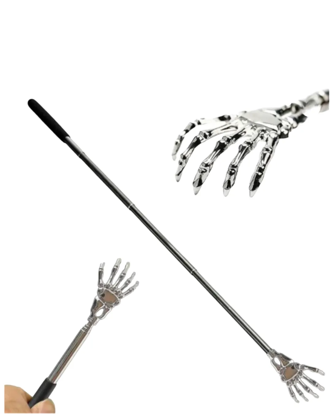 Teleskopik Sırt Kaşıma Aleti Ayarlanabilir Uzunluk ve Ergonomik Tasarım