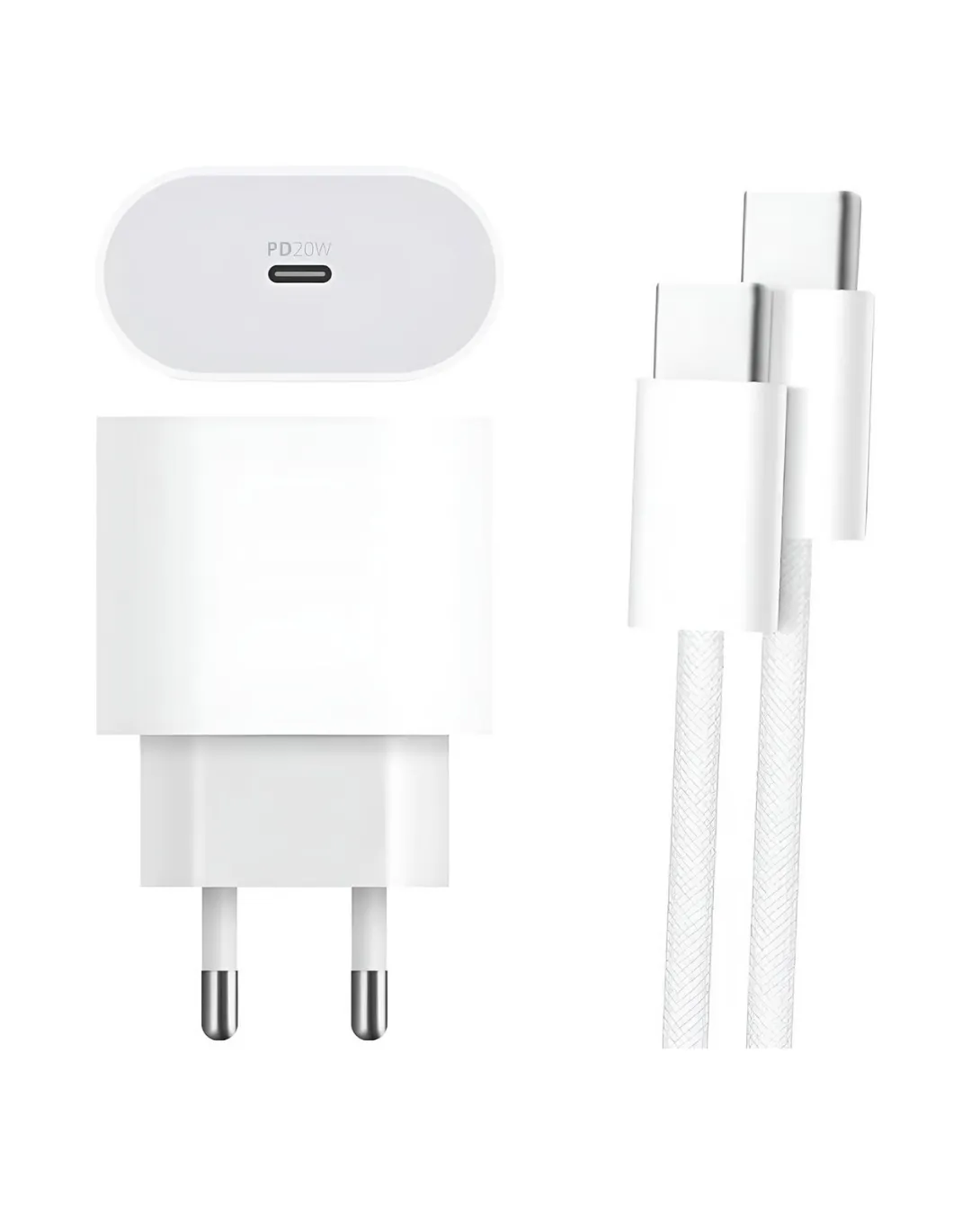 35W USB-C Hızlı Şarj Adaptörü Type-C to C Kablo Seti