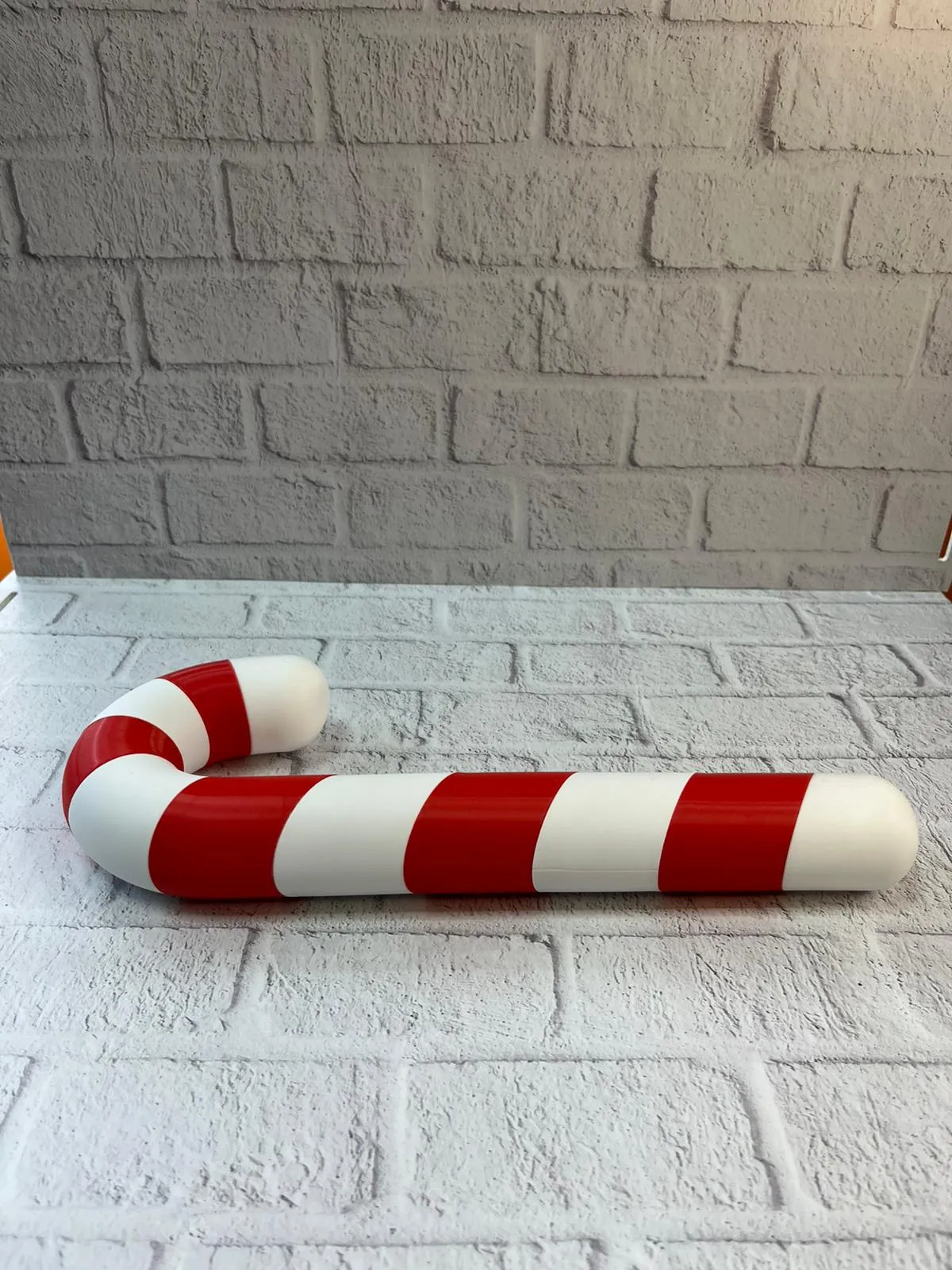 Dekoratif Yılbaşı Şekeri Yerde Biblo Salon Dekoru 13x34 cm