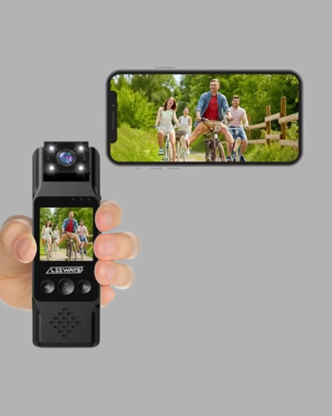 Mini Kamera 1080P Full HD Taşınabilir Güvenlik ve Kayıt Cihazı