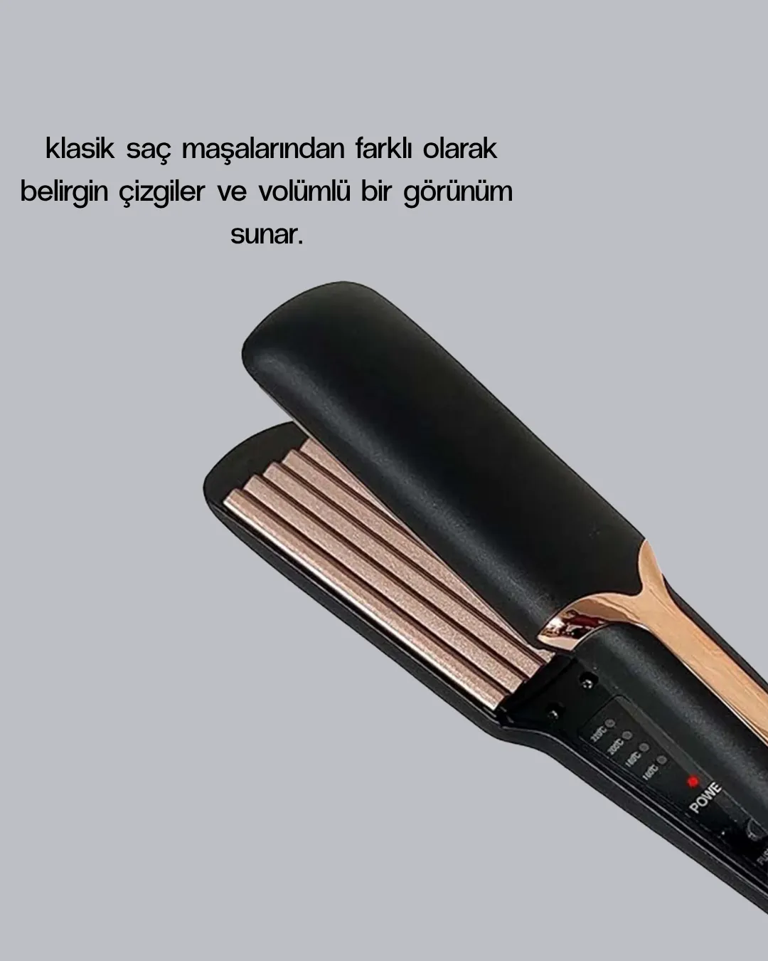 Tost Model Saç Maşası 220°C Hızlı Isınan