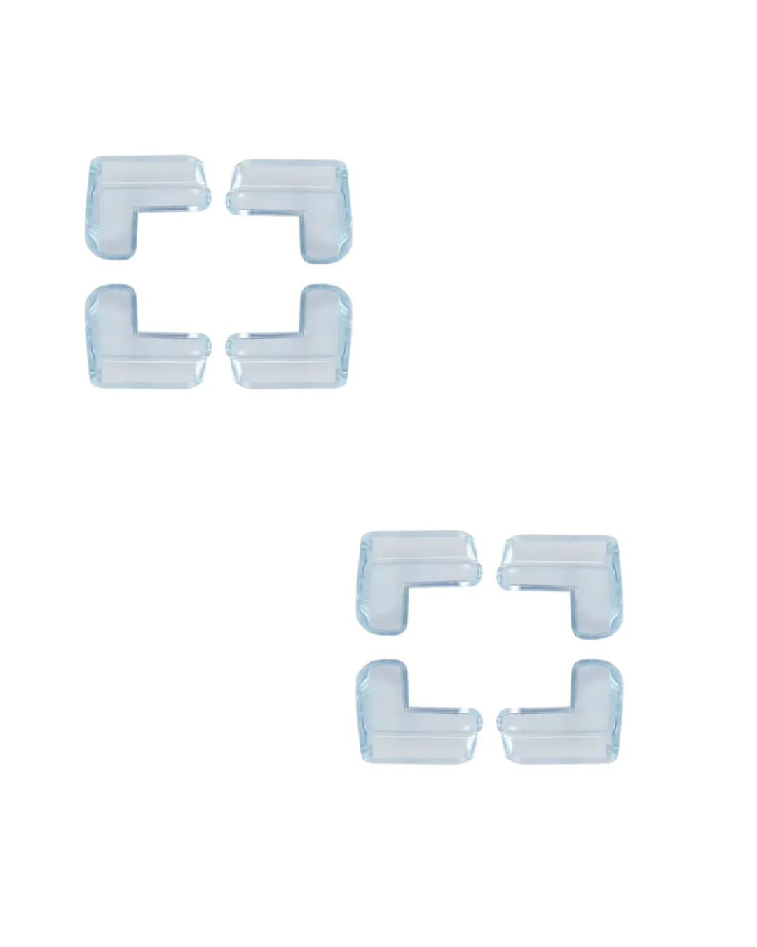 Mobilya Köşe Koruyucu 8 Adet Şeffaf Masa Kenarı Koruma Aparatı