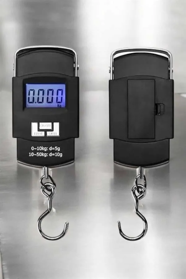 Ağırlık Ölçer 50 Kg El Terazisi El Kantarı Pilli Led Ekran