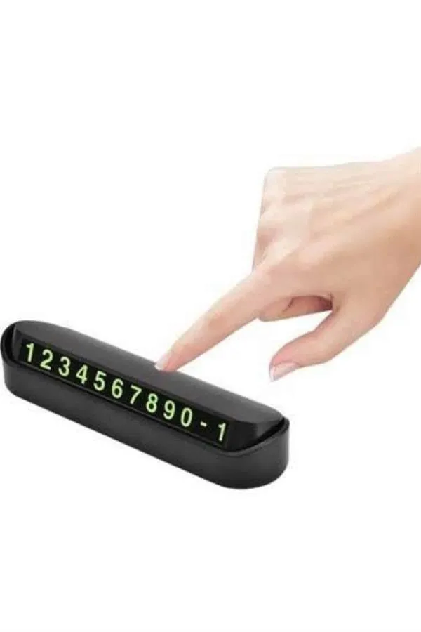 Tüm Araçlara Uyumlu Araç Içi Park Numaratör Oto Araç Numaratör