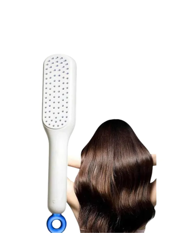 Kendini Temizleyen Masajlı Saç Tarağı – Anti-statik, Ergonomik Tasarım