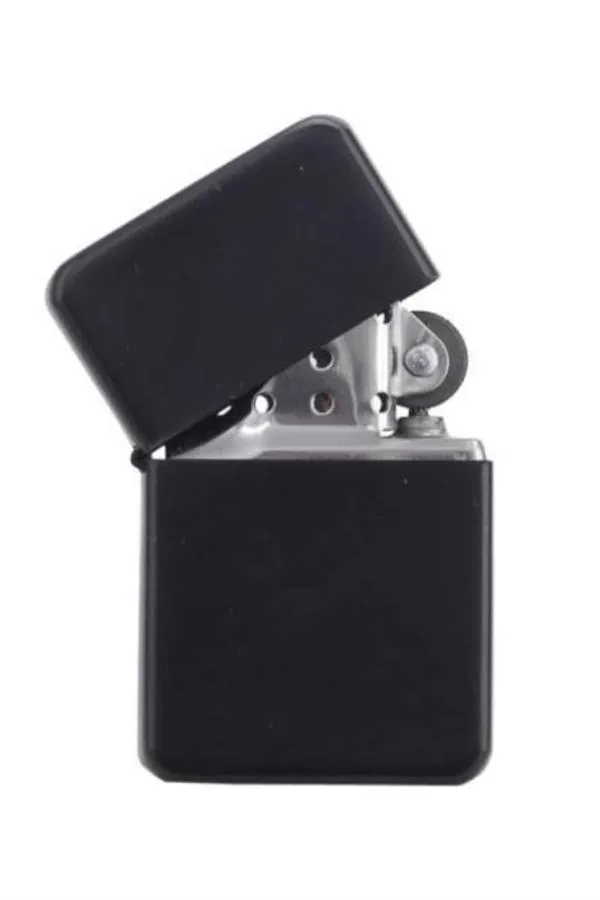 Hediyelik Zarif Model Siyah Benzinli Çakmak