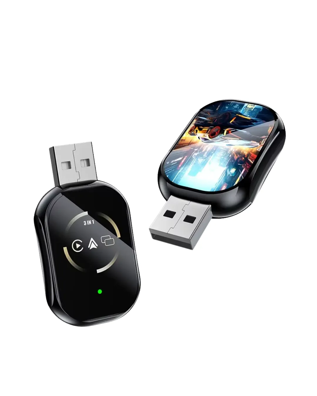 Araç İçi Kablosuz CarPlay Android Auto AirPlay Adaptörü