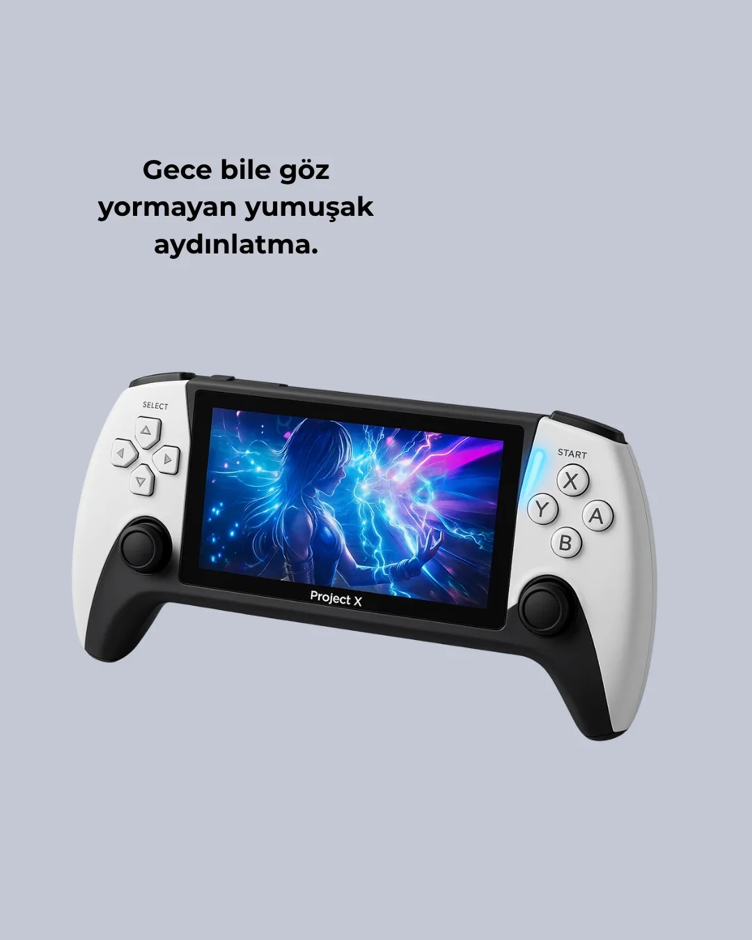 Kompakt ve Hafif Retro Oyun Konsolu 1000 Klasik Oyun Dahil