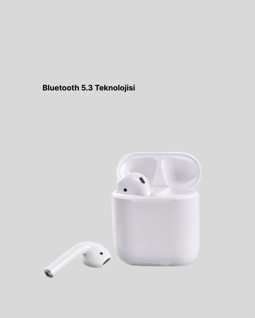 Hızlı Şarj Destekli 2. Nesil Bluetooth 5.0 Ergonomik Kulaklık