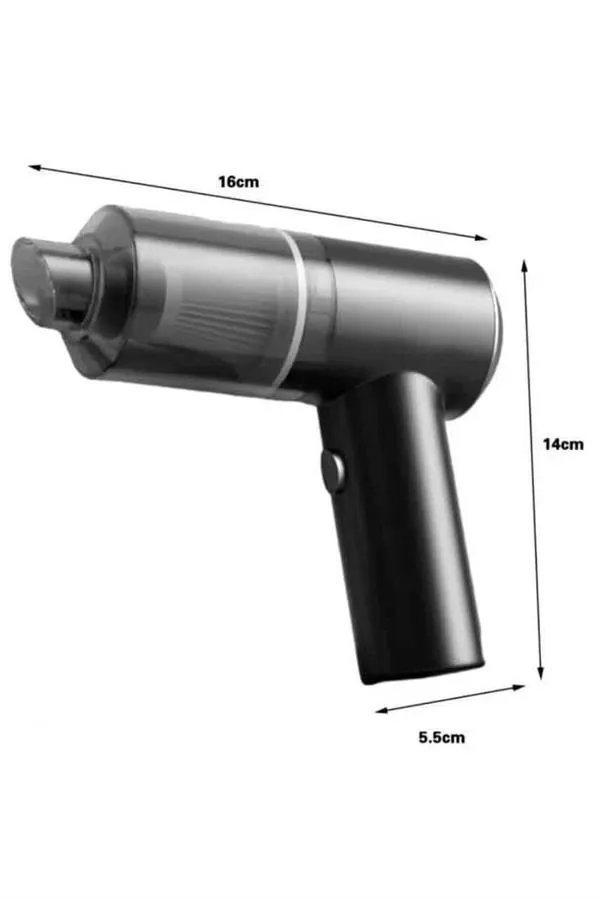 Araç İçi Süpürge Kablosuz Şarjlı Elektrikli Süpürge Elde Taşınabilir