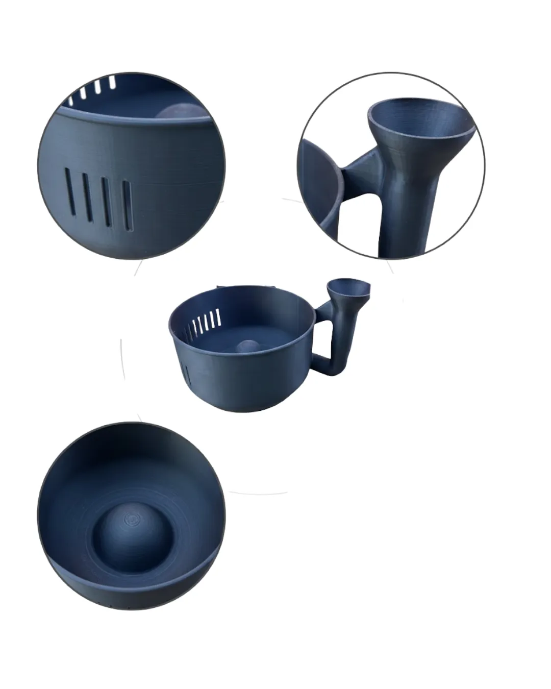 Ergonomik Saplı Sebze Süzgeçli Yıkayıcı Çok Amaçlı Mutfak Ürünü