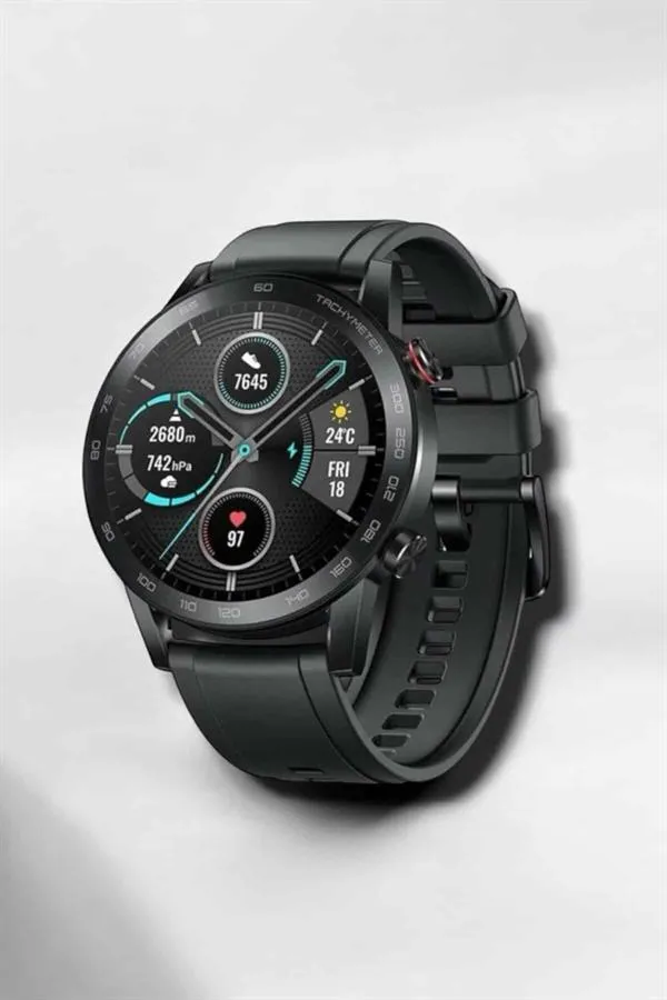 NFC ve Kablosuz Şarjlı Akıllı Saat EKG, Nabız & Spor Modları ile iOS ve Android Uyumlu