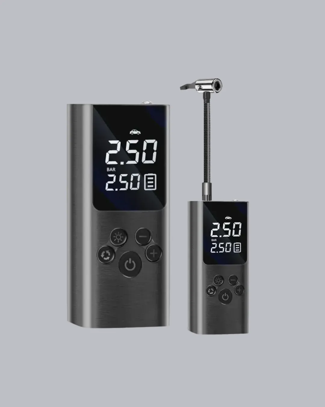 Çoklu Valf Adaptörlü Dijital Hava Pompası