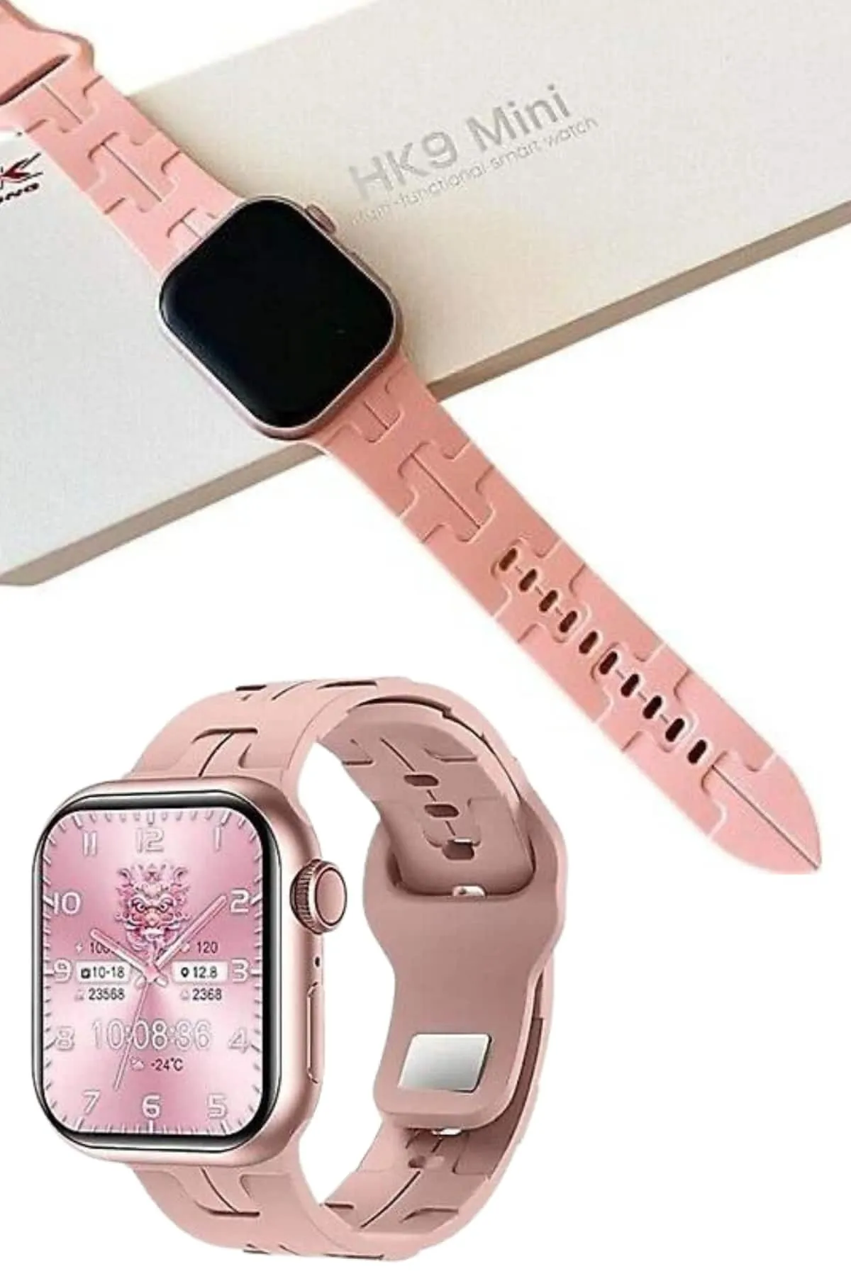 Yeni Nesil Akıllı Saat Amoled Ekran Yüksek Çözünürlüklü 41 mm Kasa