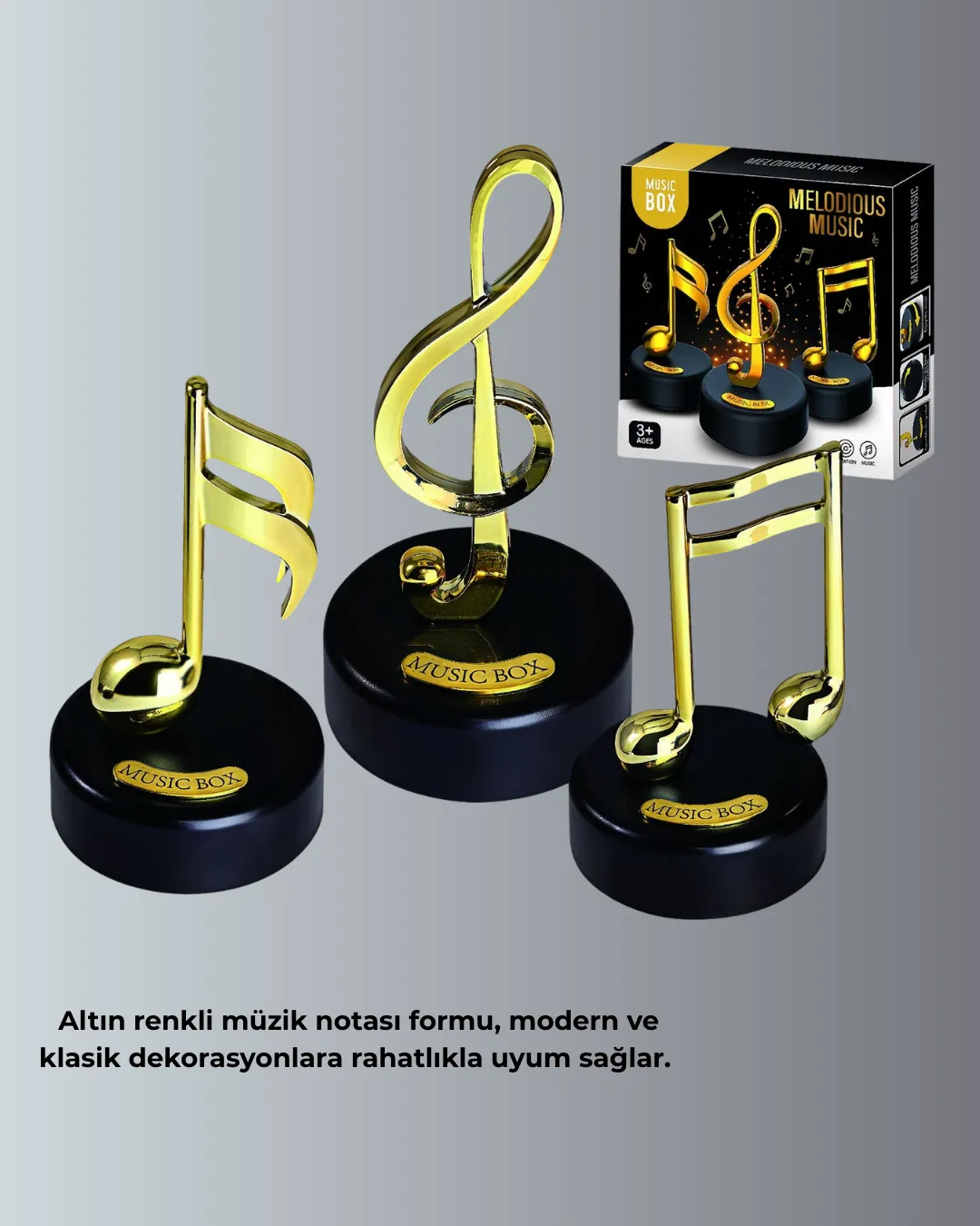SOL ANAHTARI MÜZİK KUTUSU