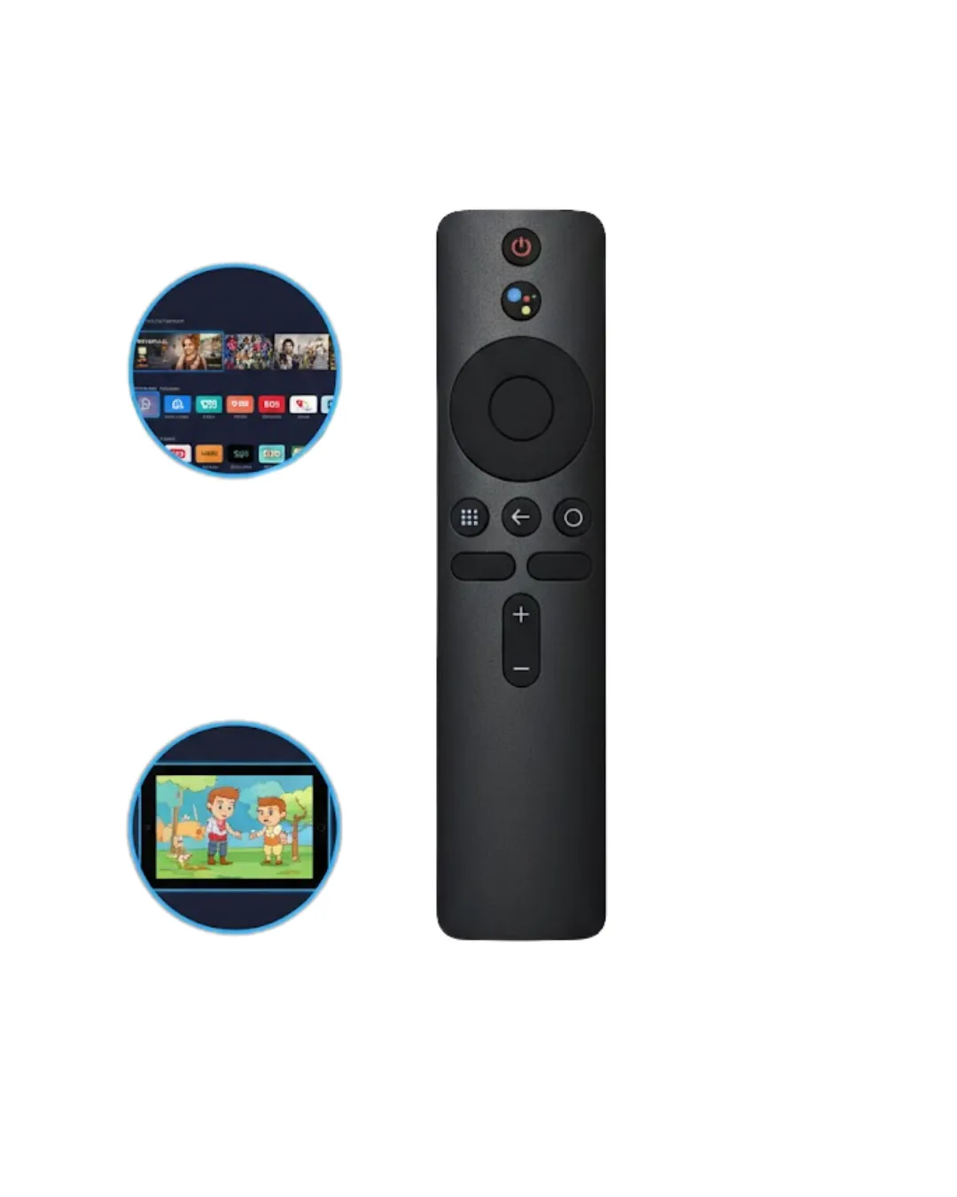 Akıllı Eşleştirmeli Bluetooth TV Kumandası Sesli Kontrol Destekli