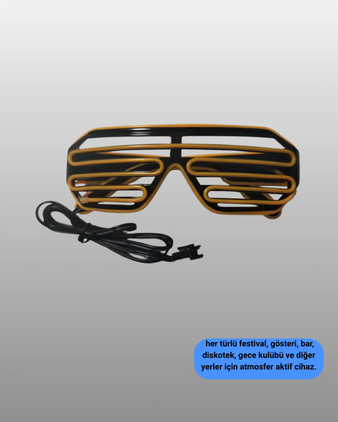 NEON GÖZLÜK TURUNCU