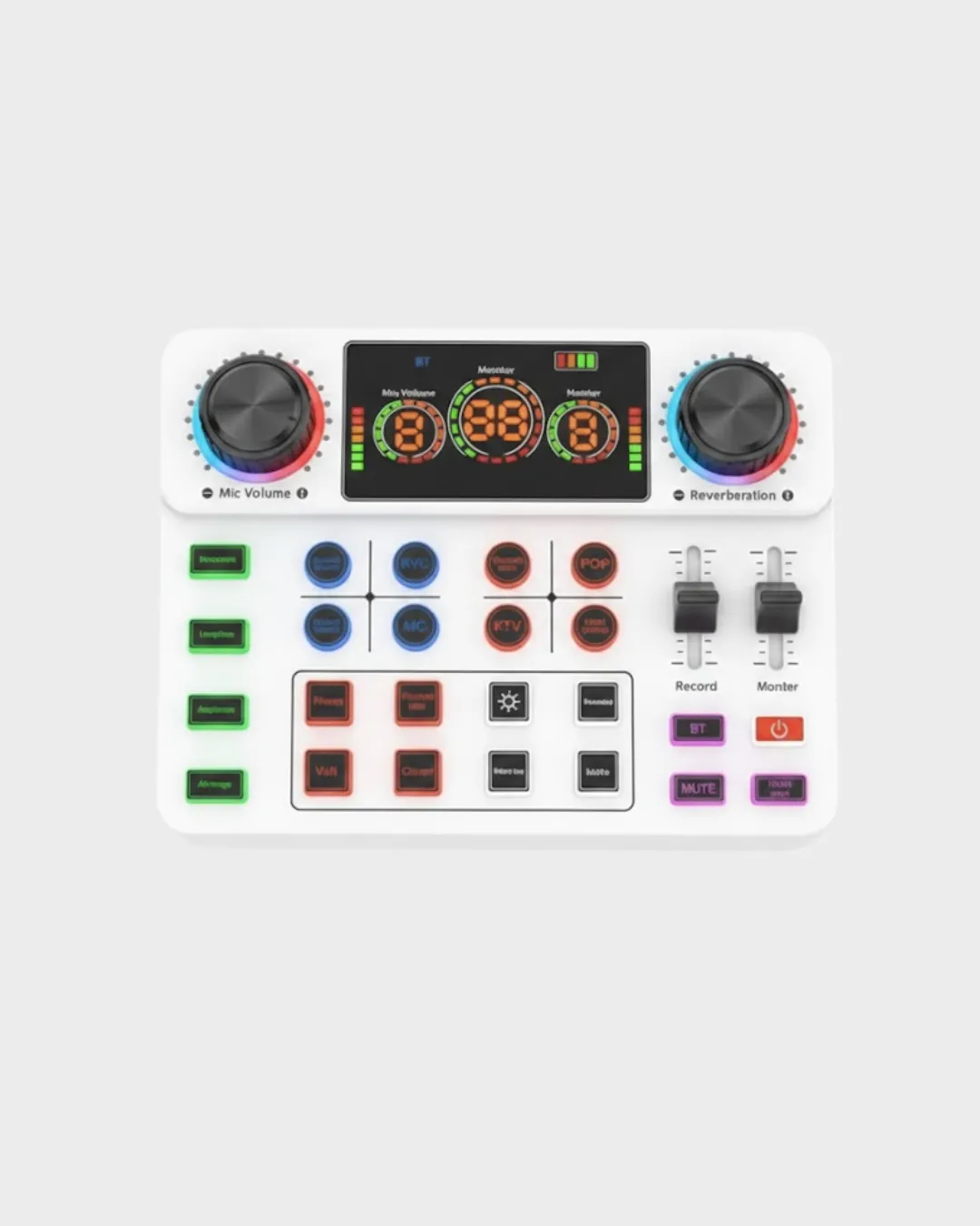 Podcast Karaoke ve Sosyal Medya Yayınları İçin Ses Kartı