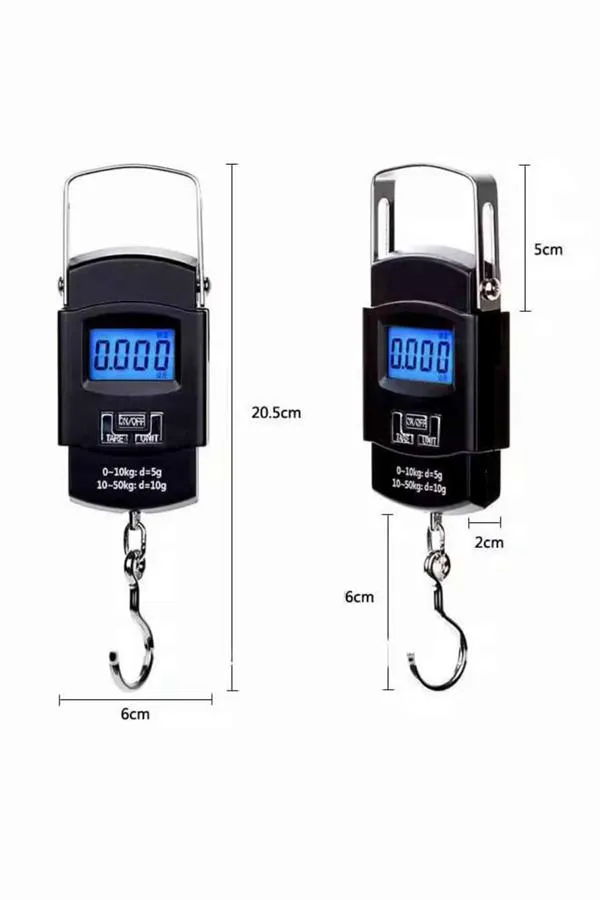 El Kantarı Dijital El Terazisi 50 Kg Kapasiteli LCD Ekranlı