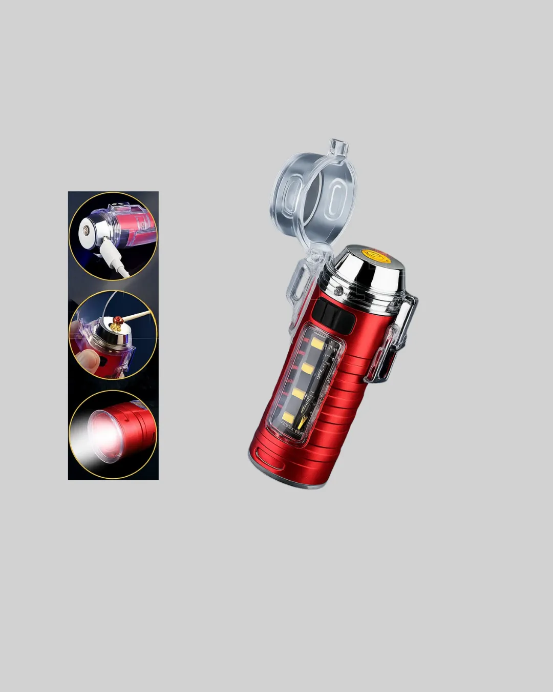 Outdoor Uyumlu Elektrikli Çakmak Fener