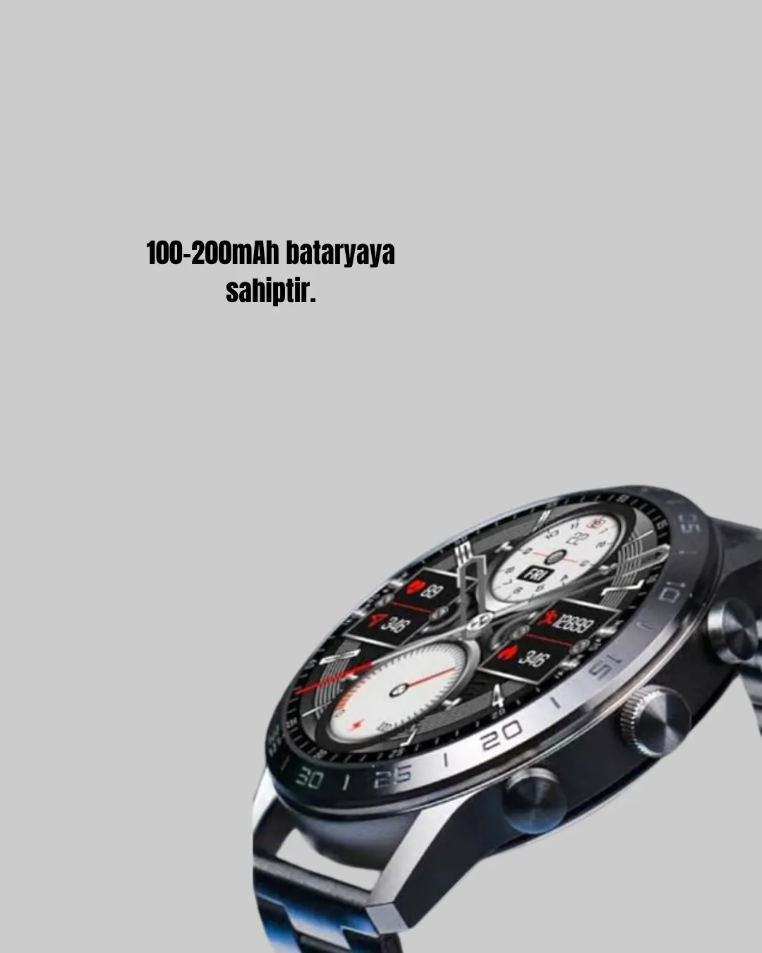 Spor ve Sağlık Takip Özellikli Akıllı Saat – Kalp Atış, Uyku ve Adım Ölçer Fonksiyonlu