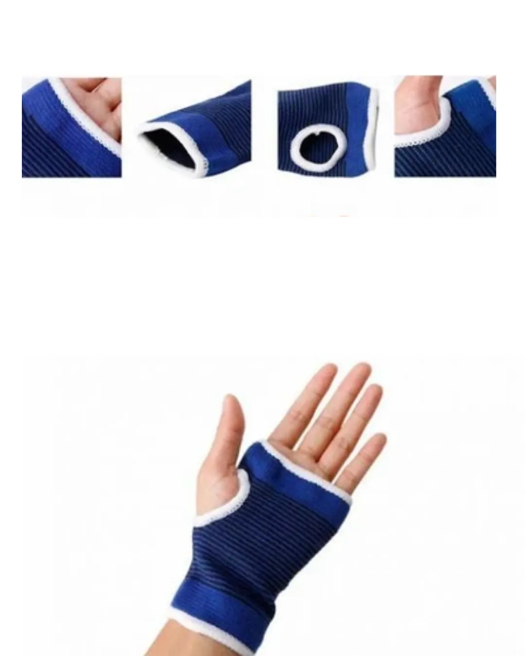 Sporcu Bilekliği 2li Set Nefes Alabilir Esnek Bilek Destek Bandı