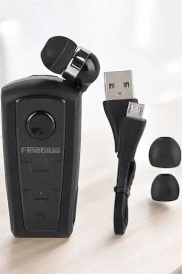 Tüm Telefonlara Uyumlu Mikrofonlu Titreşimli Makaralı Bluetooth Kulakiçi Kulaklık