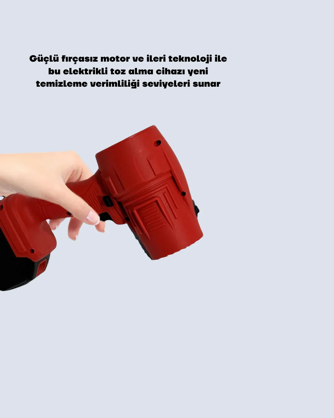 Güçlü Motorlu Elektrikli Toz Alma ve Temizleme Aleti