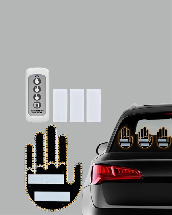 Aracınız İçin Eğlenceli ve Güvenli İletişim: LED Jest Lambası, Uzaktan Kumandalı, Kolay Montaj