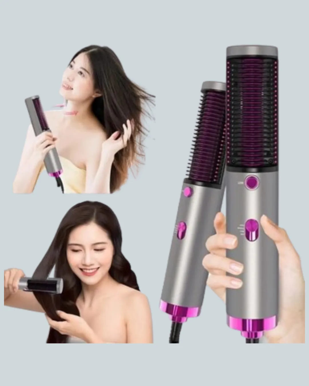 Ergonomik Tasarımlı Hafif ve Taşınabilir Sıcak Hava Fırçası