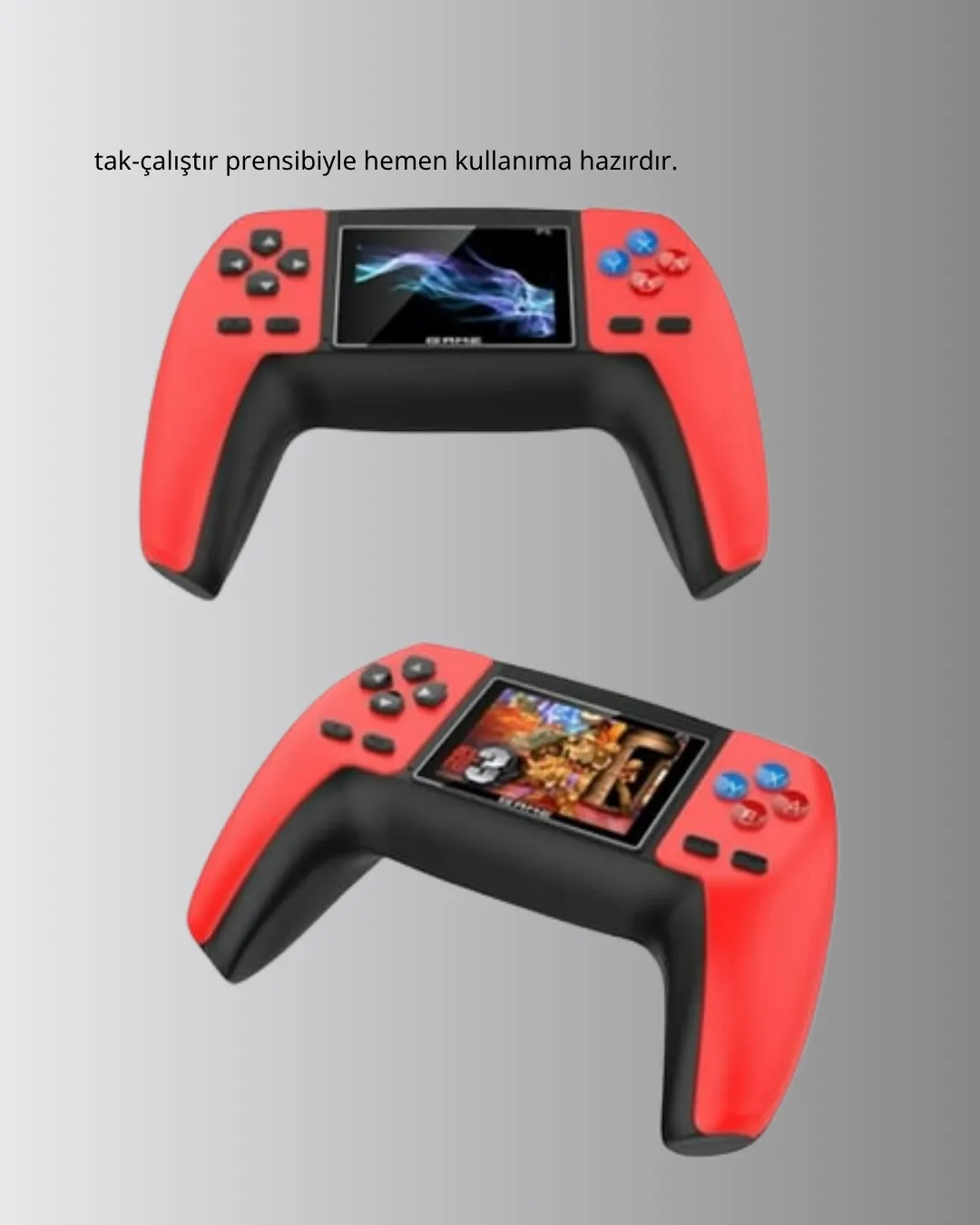 520 Oyunlu Retro Gamepad – Nostaljik Eğlenceyi Her Yere Taşı