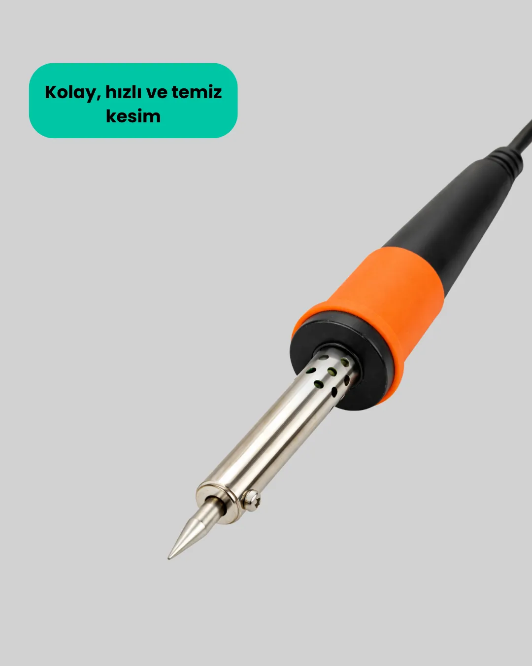 Güvenli Kullanım Sağlayan Isı Yalıtımlı Lehimleme Kalemi