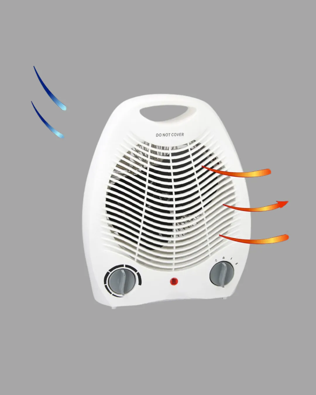 Fanlı Elektrikli Isıtıcı – 3 Kademeli Isı Ayarı ve Güvenli Kullanım